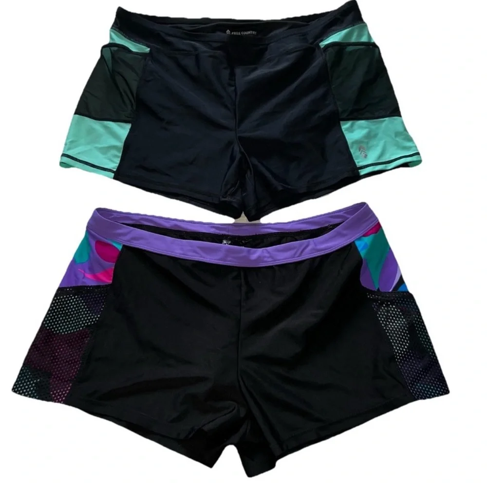 Free Country ZeroXposur Swimwear Womens Lined Swim Shorts XL
Bundle of 2 - Picture 1 of 3